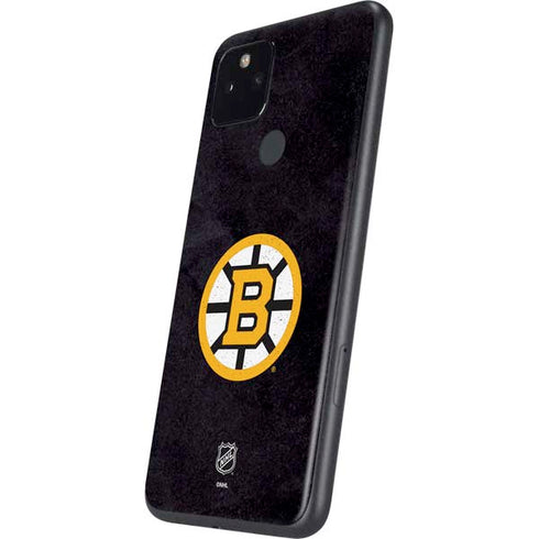 NHL Boston Bruins Distressed Google Pixel 4a 5G Skin